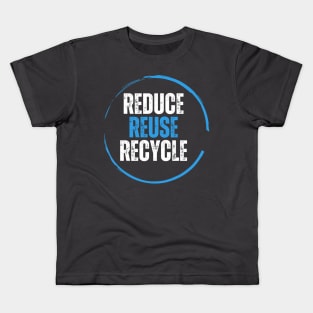Environment Typography Kids T-Shirt